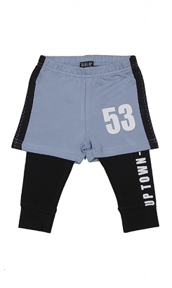 Kids Up Rakki Pants + Shorts (Air Force Blue)